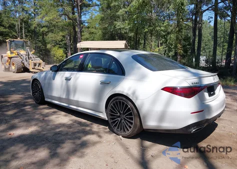 2024 Mercedes-Benz S 580 4Matic from USA, damaged, VIN W1K6G7GB1RA280207